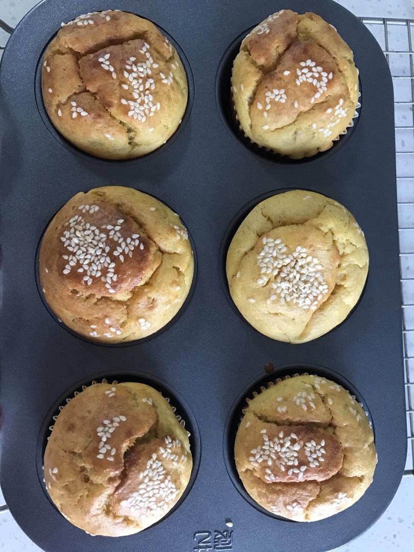 少女心的香蕉蔓越莓玛芬