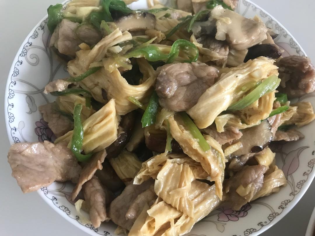 腐竹烧肉