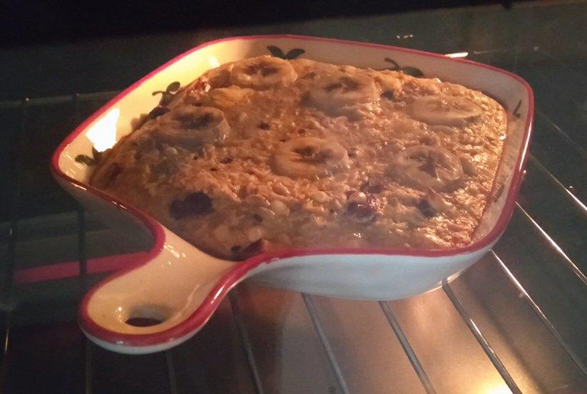 Baked Oatmeal Breakfast 早餐烤燕麦
