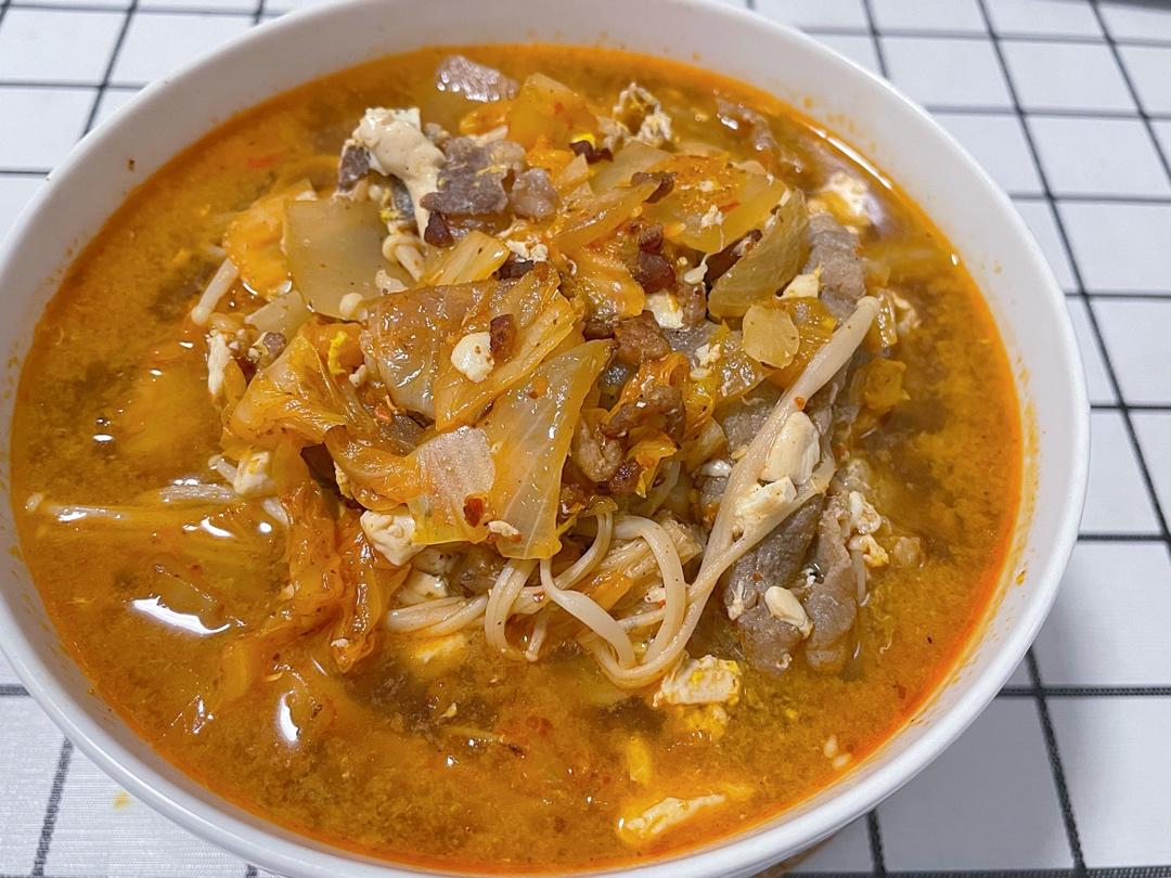 韩国大妈亲授— 韩式泡菜豆腐汤