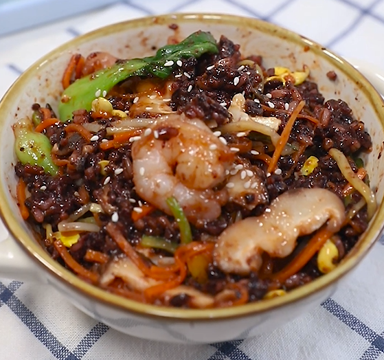 韩式糙米饭的做法