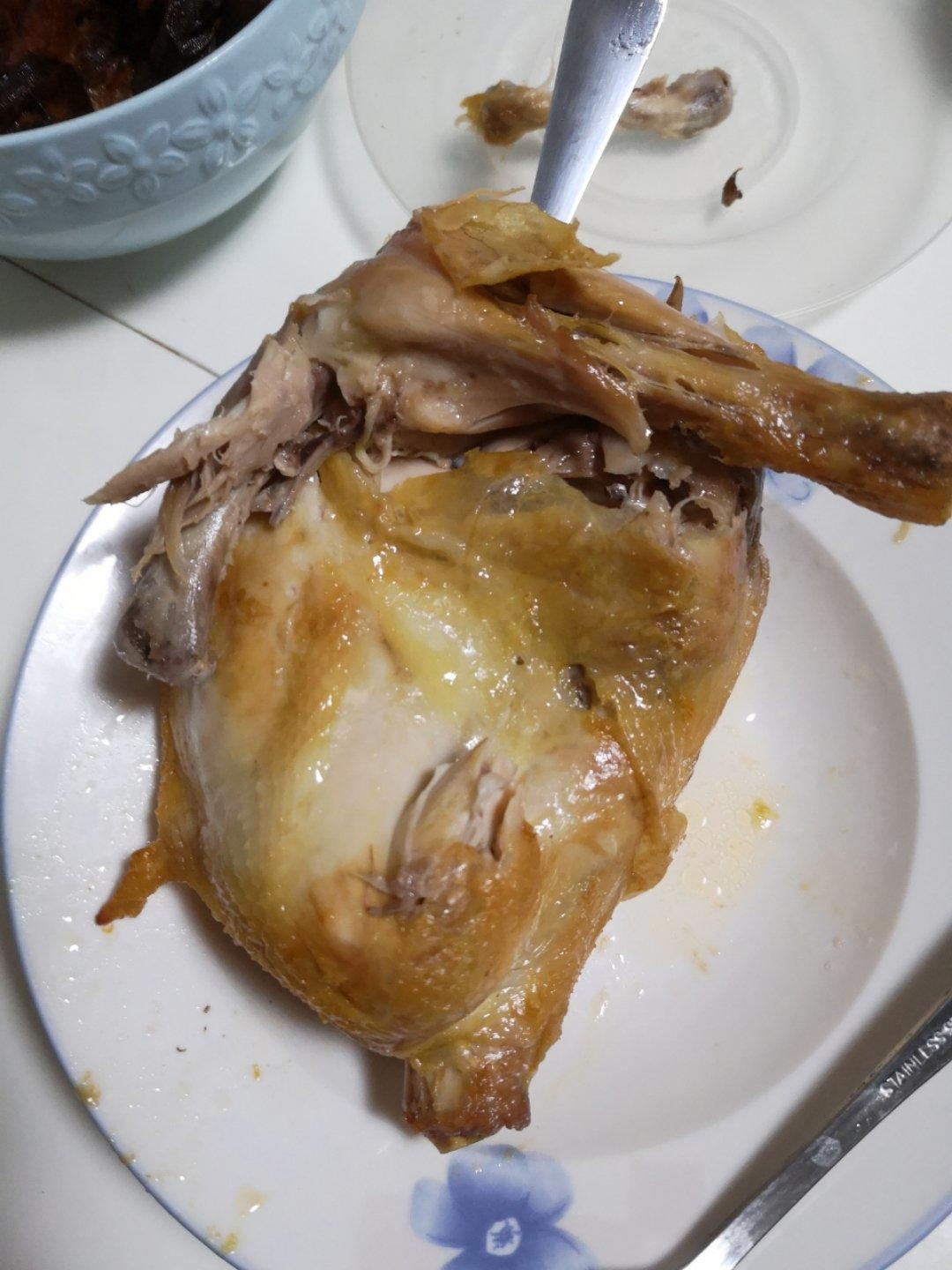 烤盐焗鸡（超简单！）