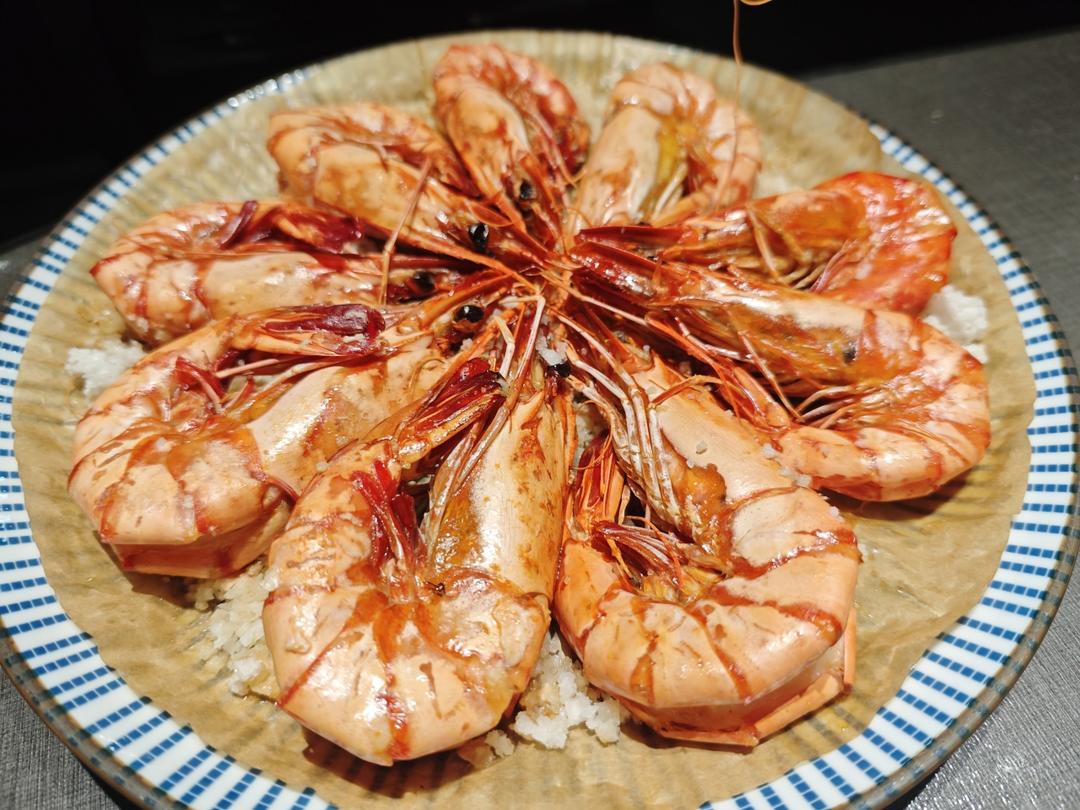 烤海鲜~青口/生蚝/大虾