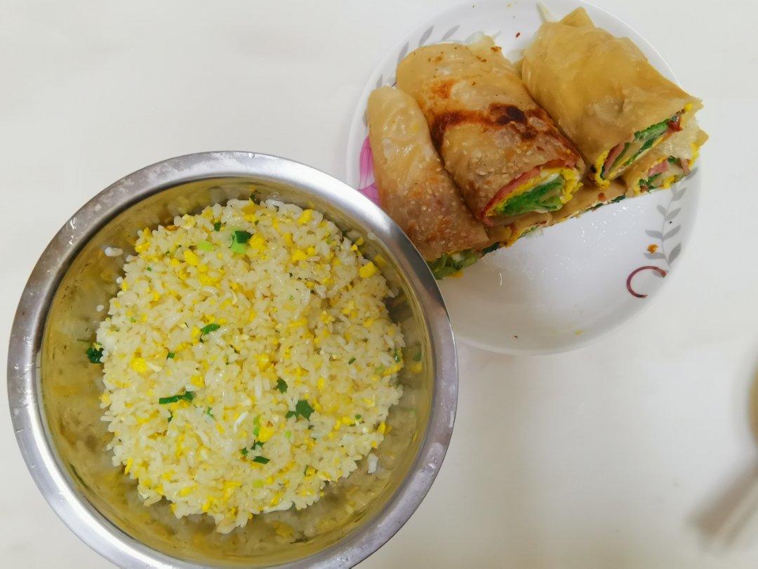 三分钟就可以做好孩子的早餐（手抓饼）