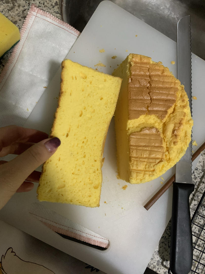 最好吃的戚风——奶油奶酪戚风