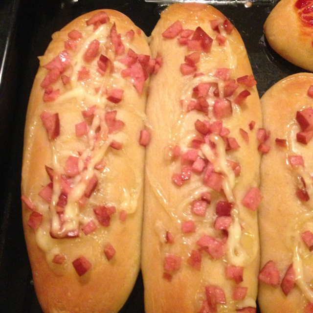 香葱芝士面包条