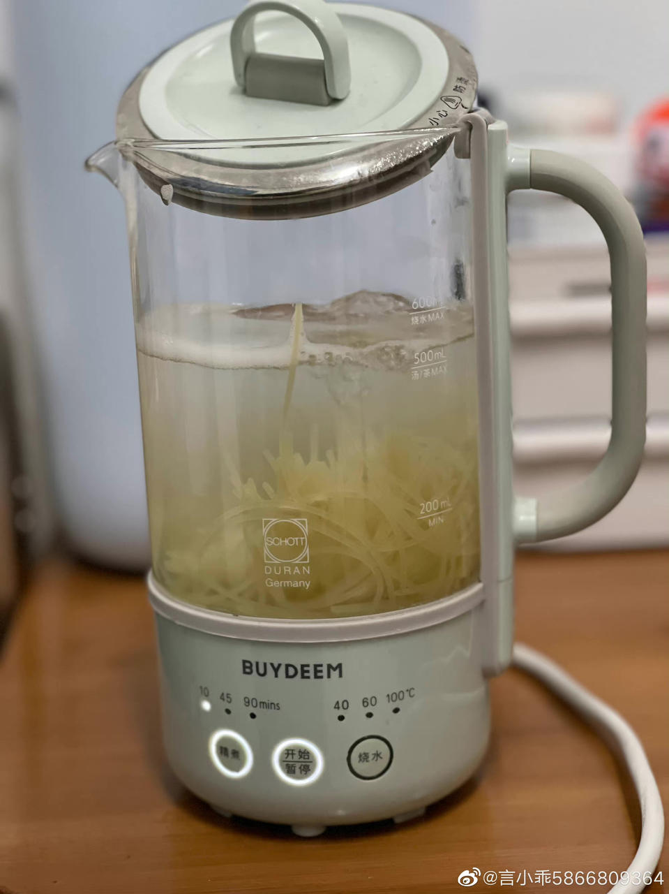 菠萝西米露【4月北鼎养生壶食谱】