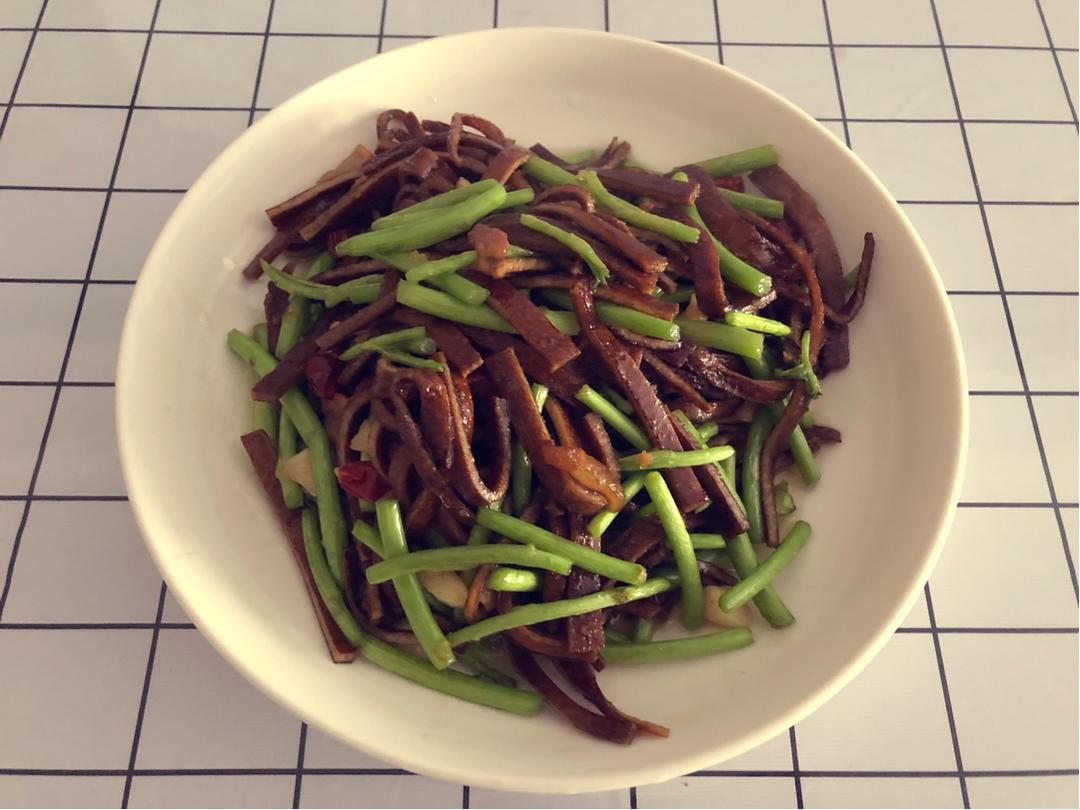 芦蒿炒香干