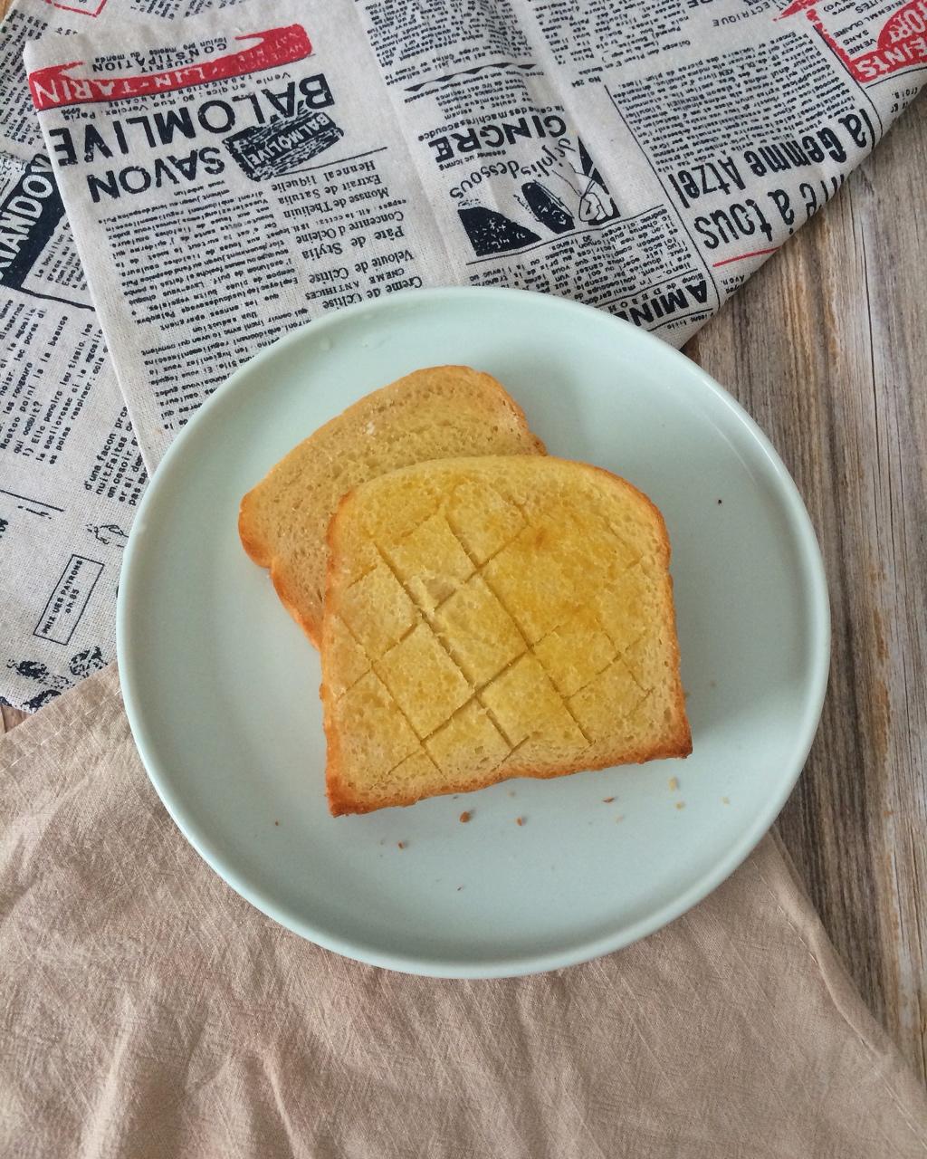 奶油砂糖厚片土司