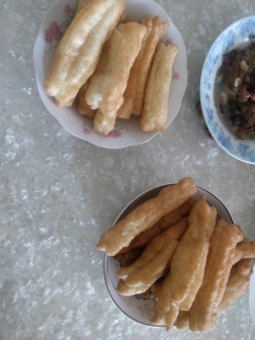 无鸡蛋版自制油条