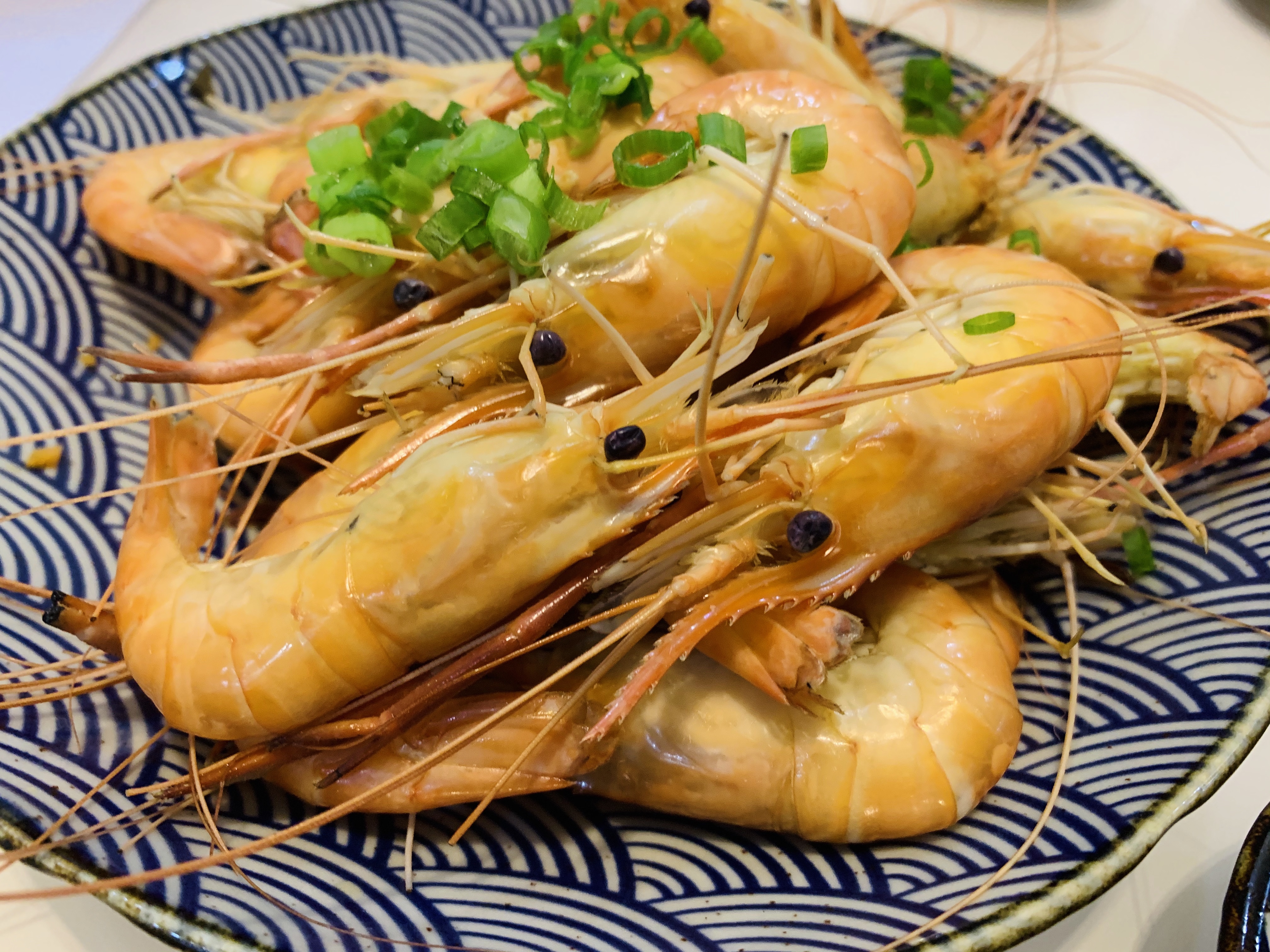 清蒸罗氏虾——鲜鲜鲜的做法