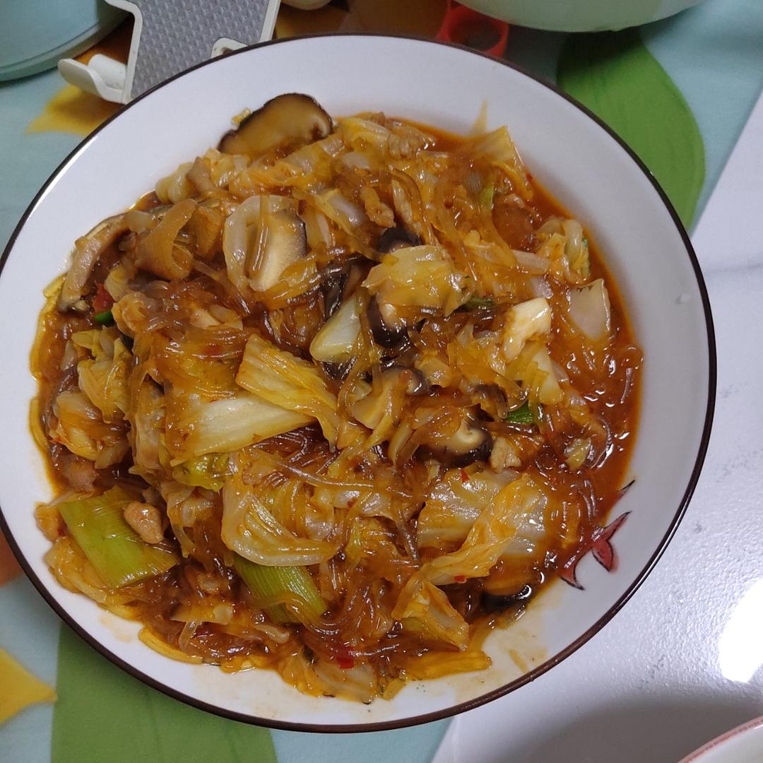 白菜炖粉条