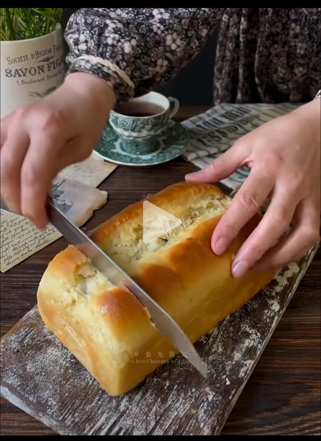 纯奶手撕吐司的做法 步骤1