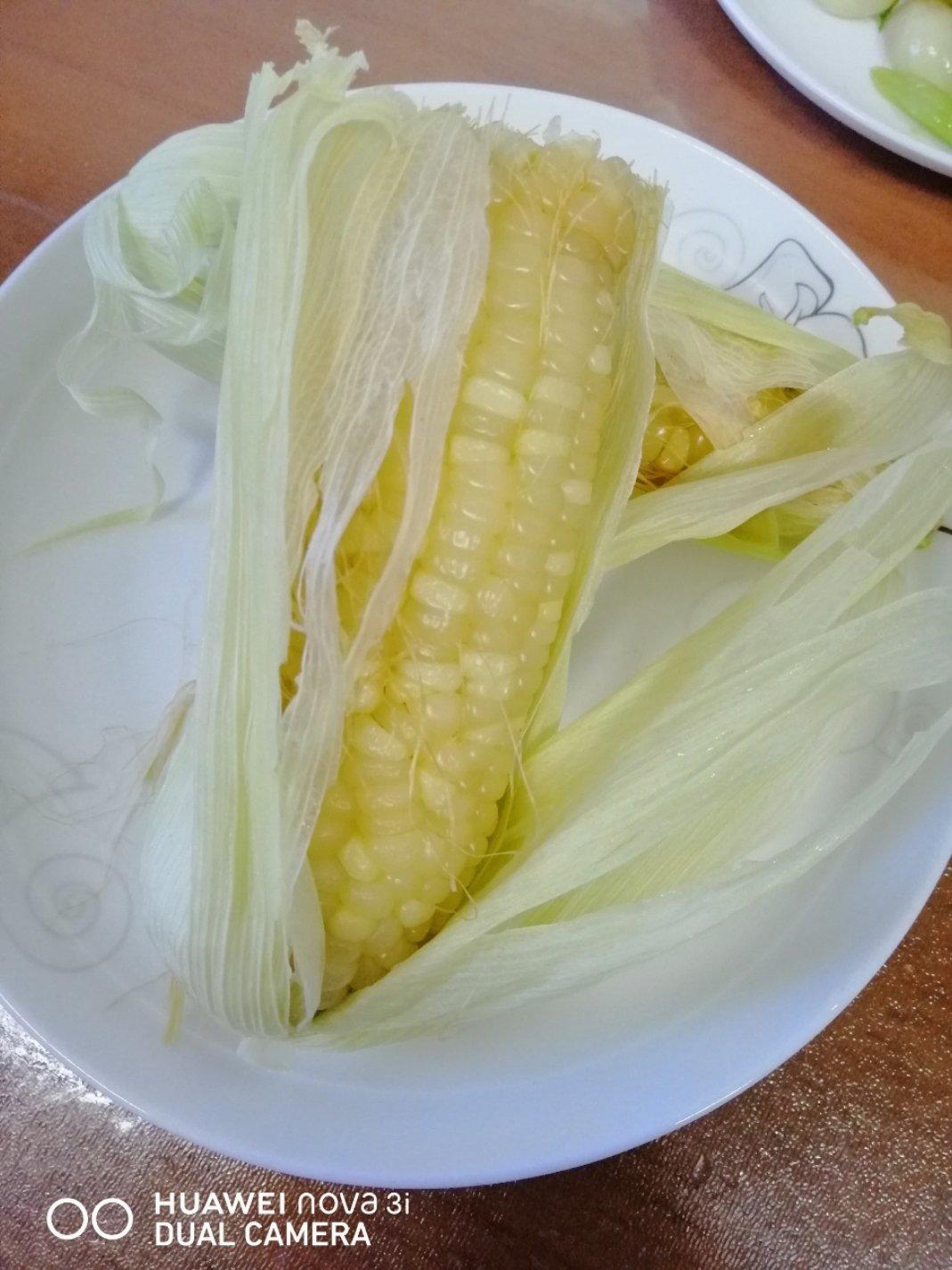 懒人微波炉烤玉米
