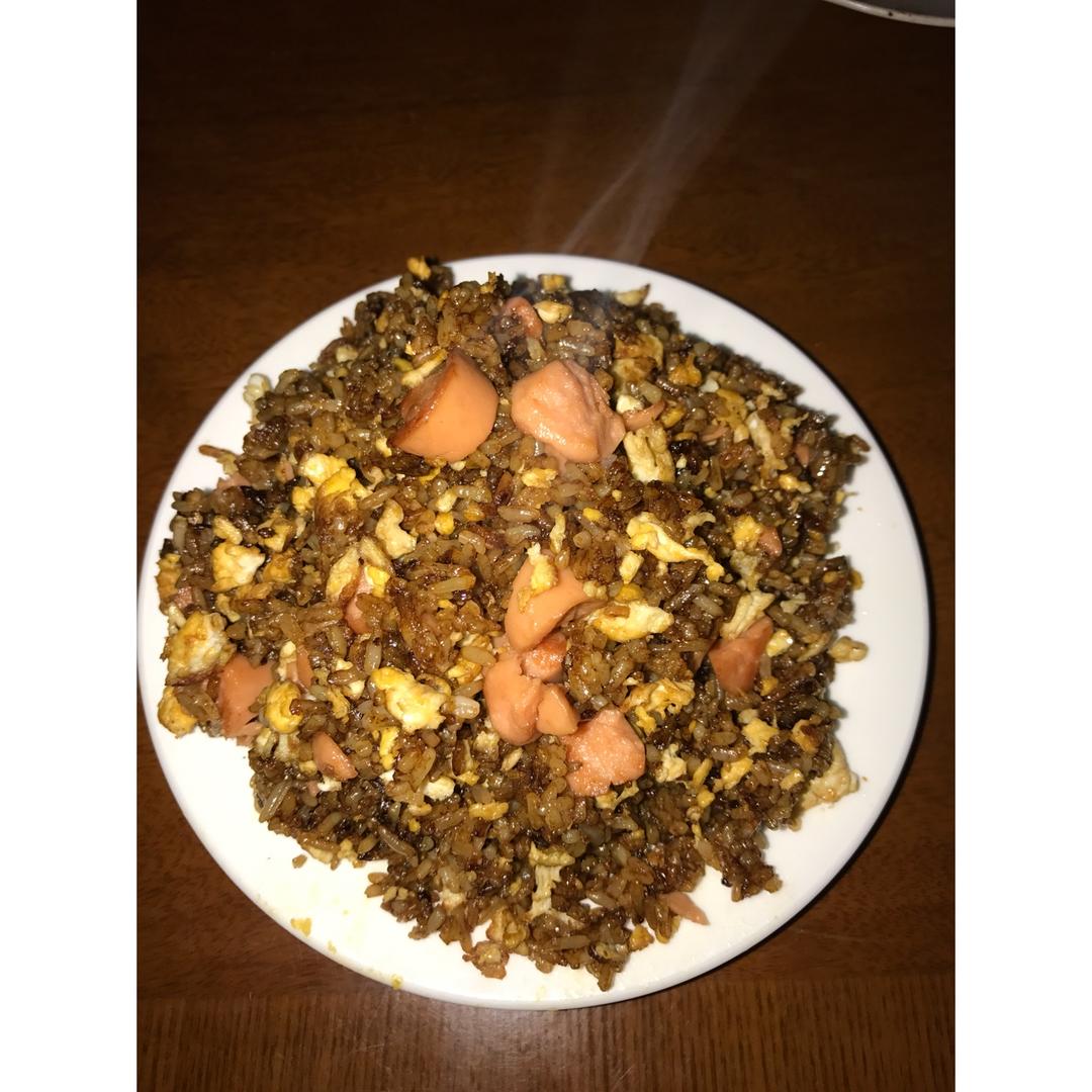 酱油炒饭(超级简单)