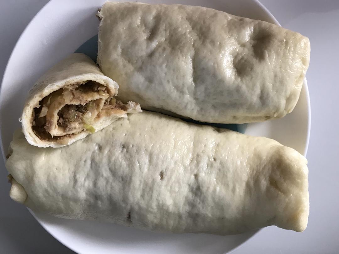 纯奶手撕吐司的做法 步骤1