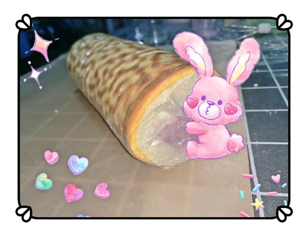 来做漂亮的虎皮蛋糕卷！