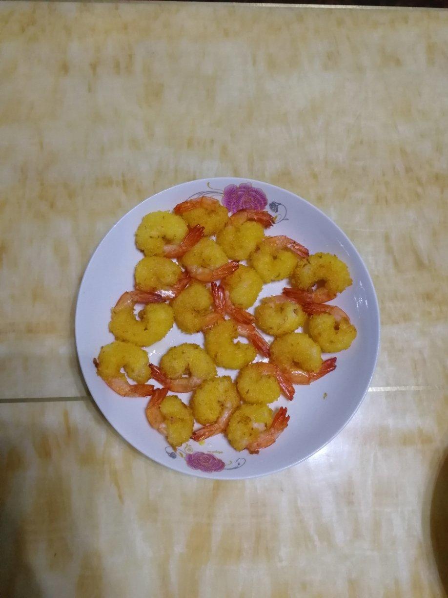 黄金凤尾虾