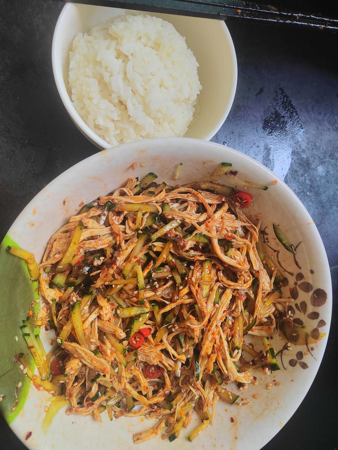 减脂餐 | 凉拌鸡胸肉