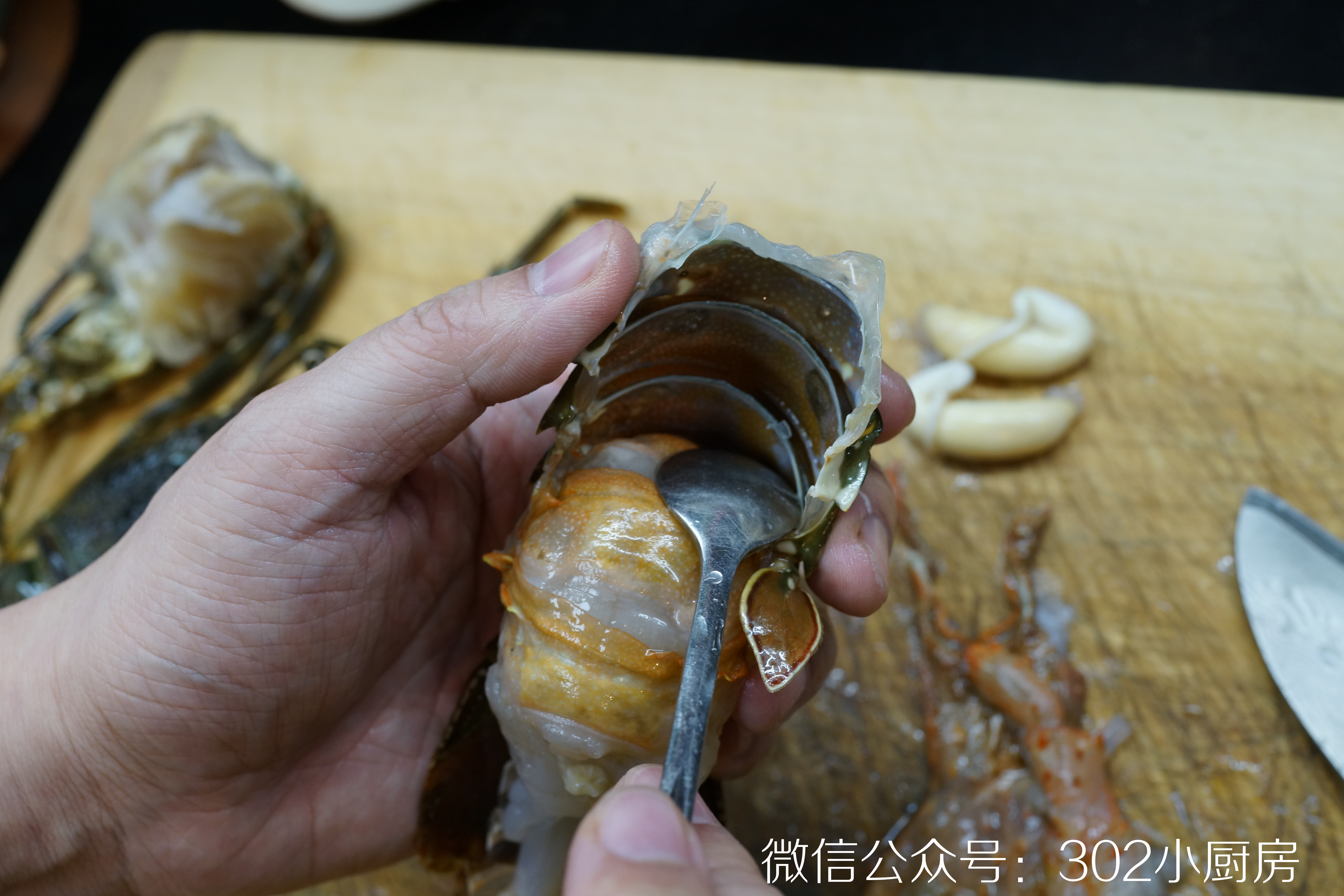 【0560】意式龙虾炖饭（包含详细取龙虾肉方法） <302小厨房>的做法 步骤10
