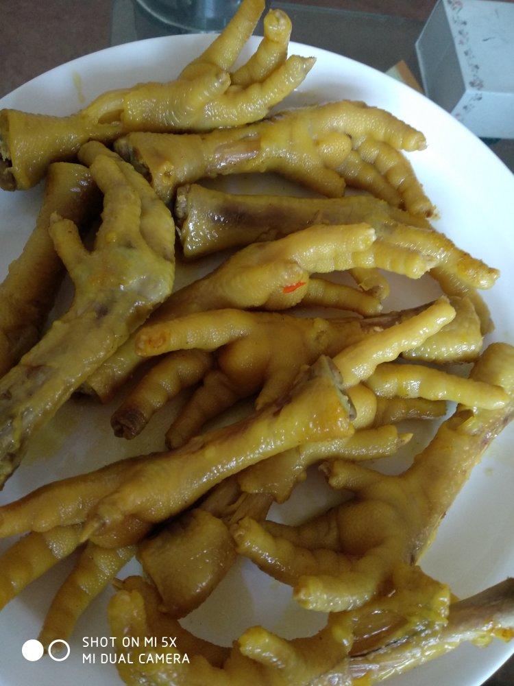 风味盐焗鸡爪