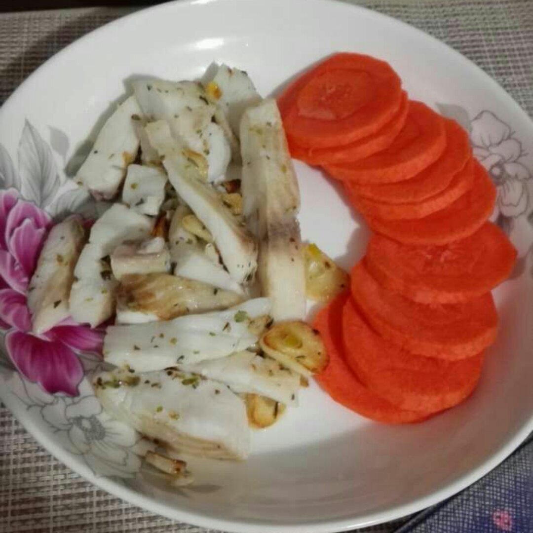 香煎鲷鱼，鲷鱼两吃之一