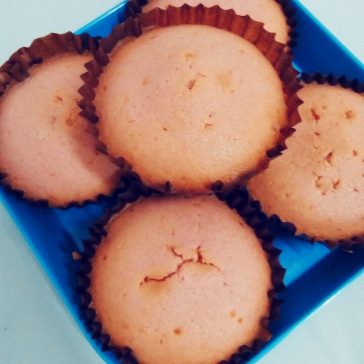 传统红丝绒杯子蛋糕（极软无泡打粉）Red velvet cupcake