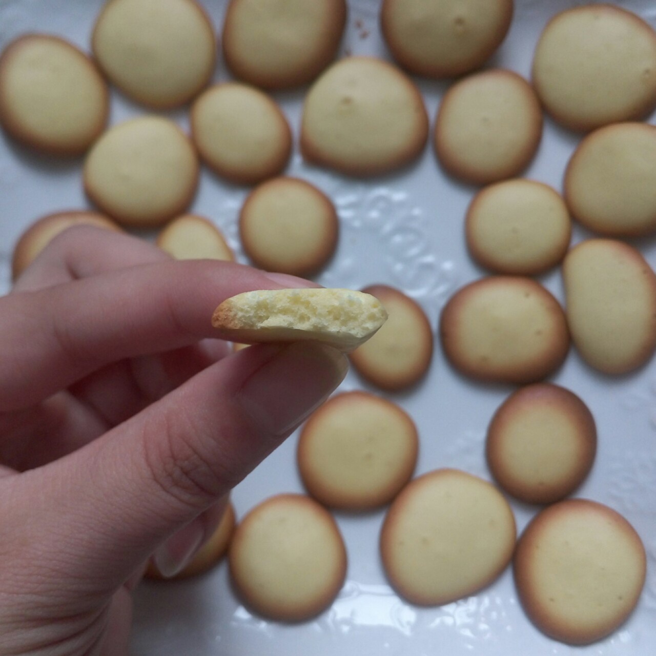 蛋黄小西饼（烤箱做饼干，简单又好吃）
