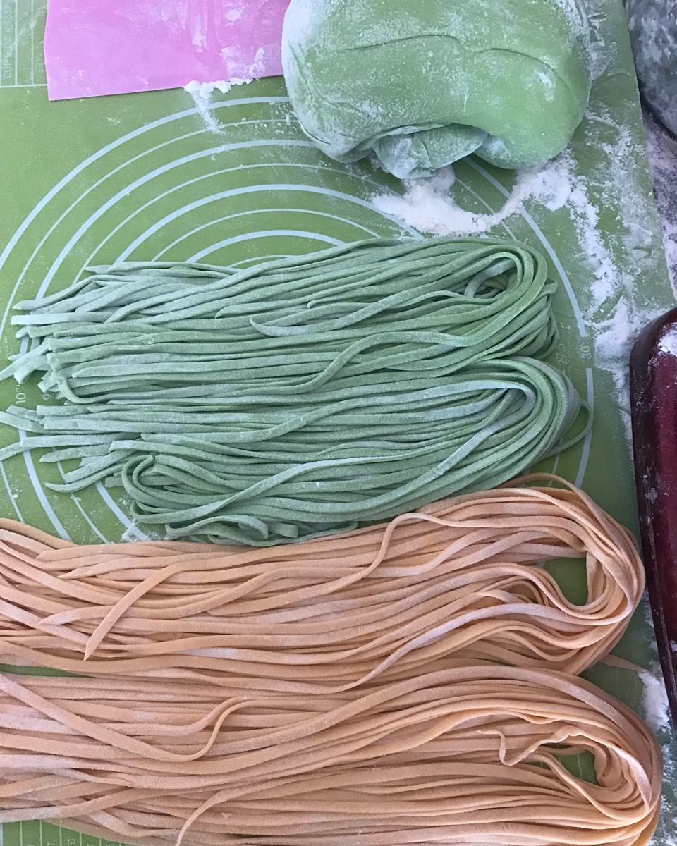 菠菜汁面条
