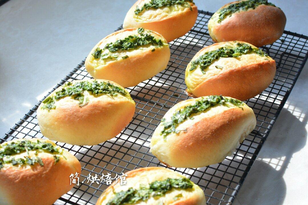 经典台式面包—香葱面包