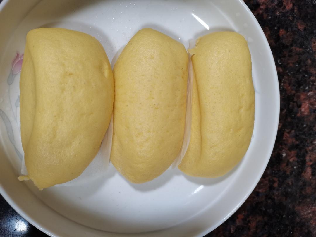 奶香玉米面馒头（一次发酵）