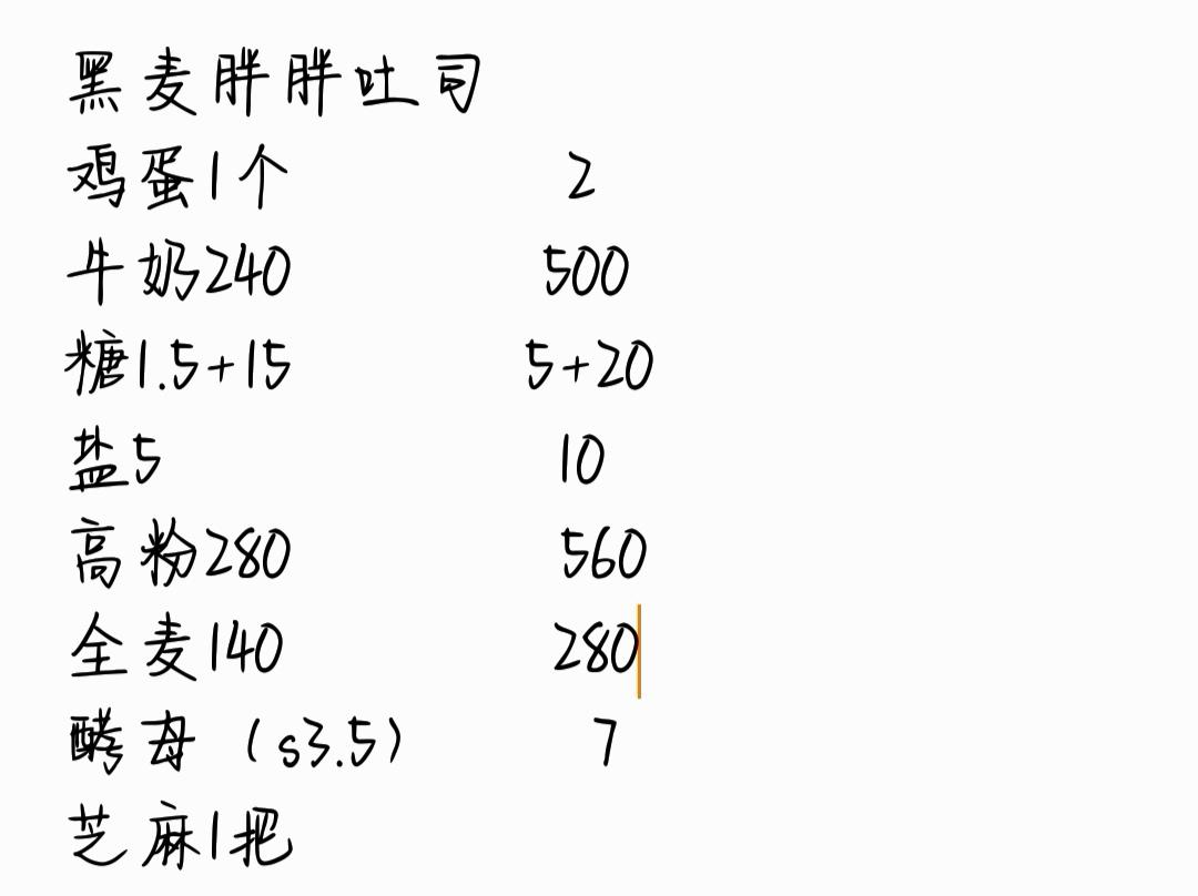 纯奶手撕吐司的做法 步骤1