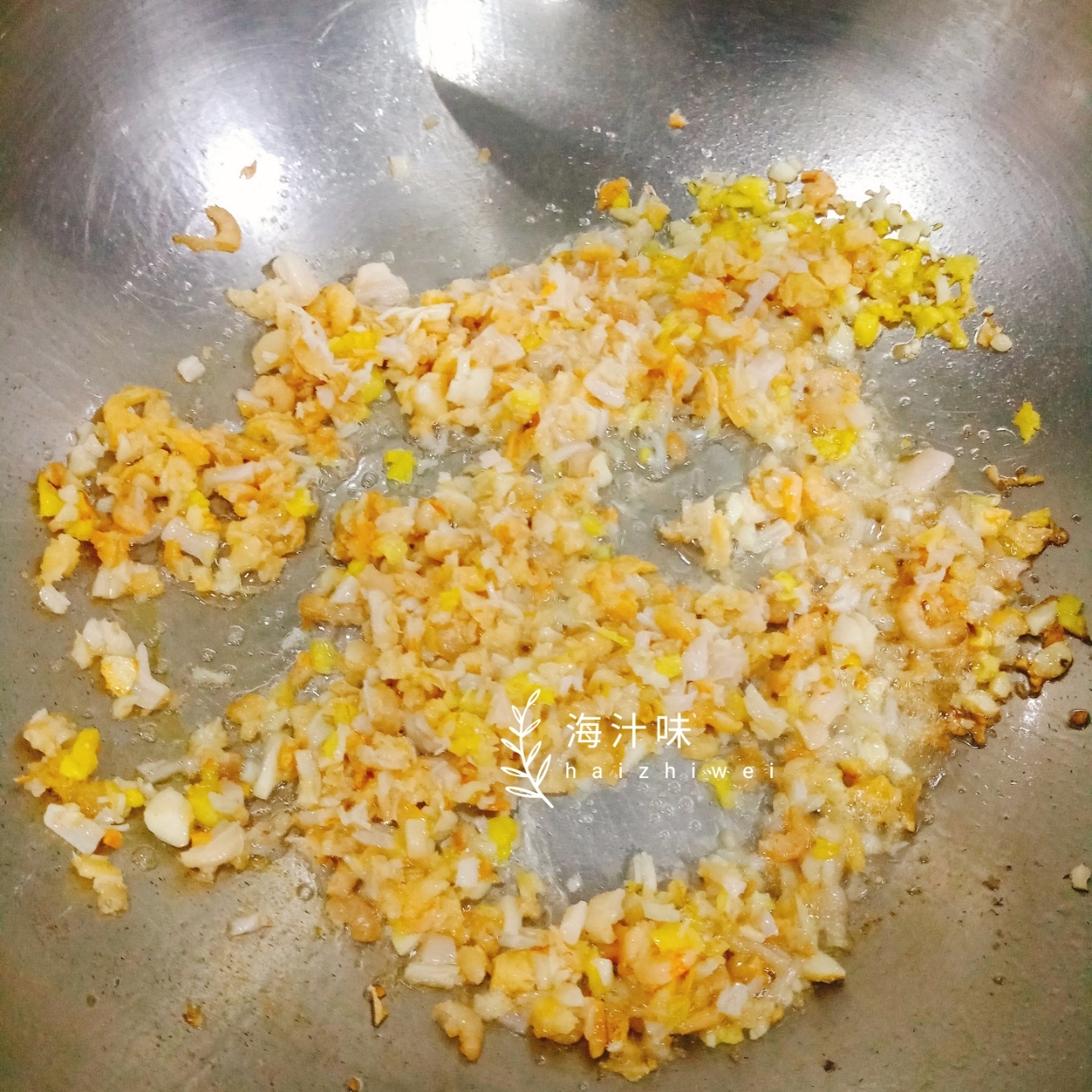 瑶柱虾米酱的做法 步骤3