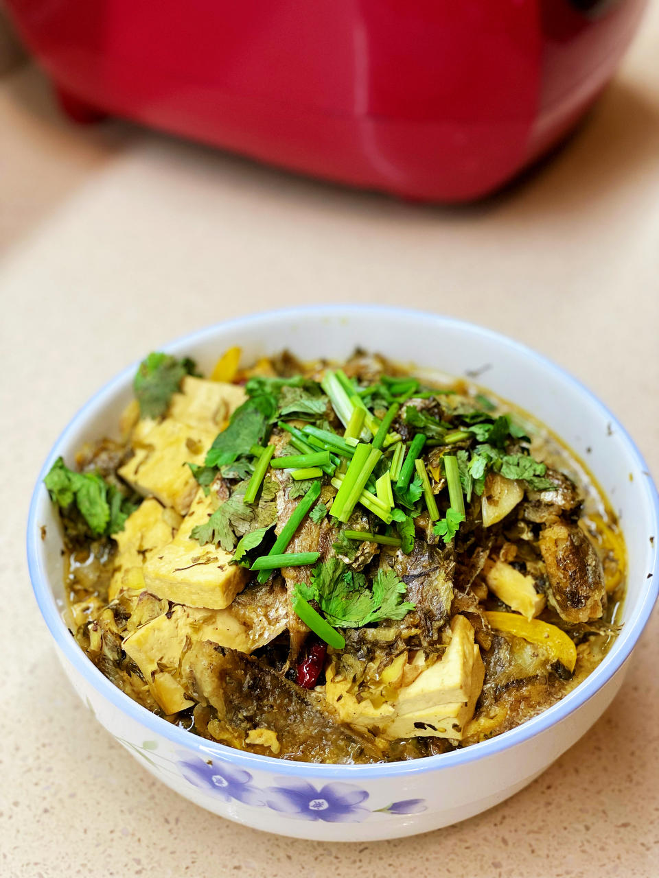 【江浙十大名汤】雪菜小黄鱼豆腐汤
