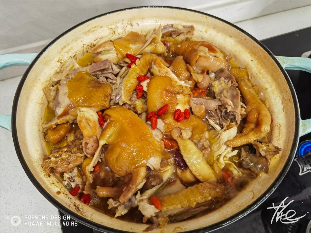 药材清炖鸡的做法