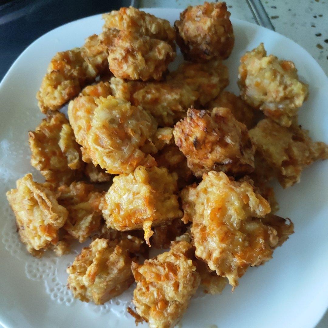 金针菇胡萝卜蔬菜丸子