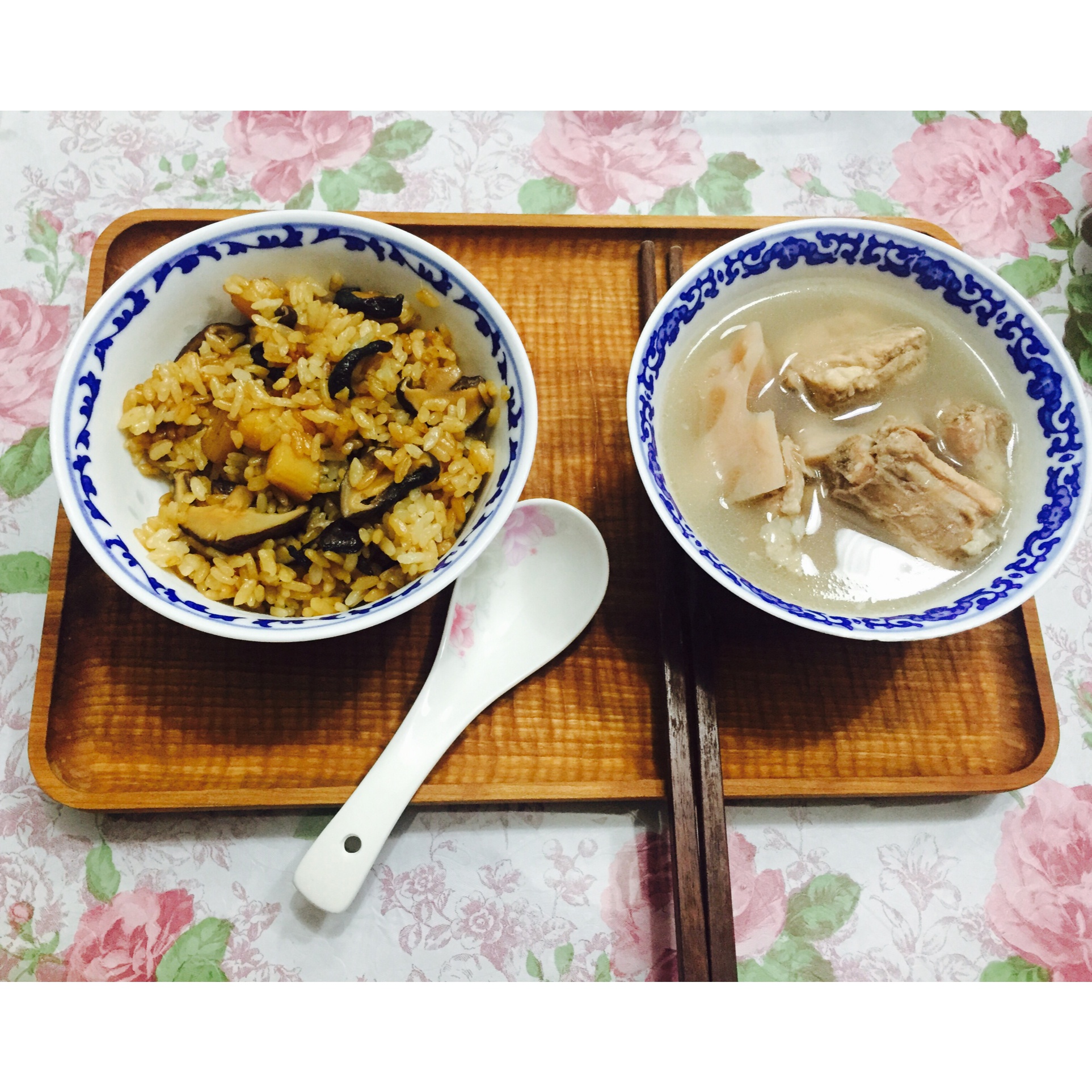 香菇油饭