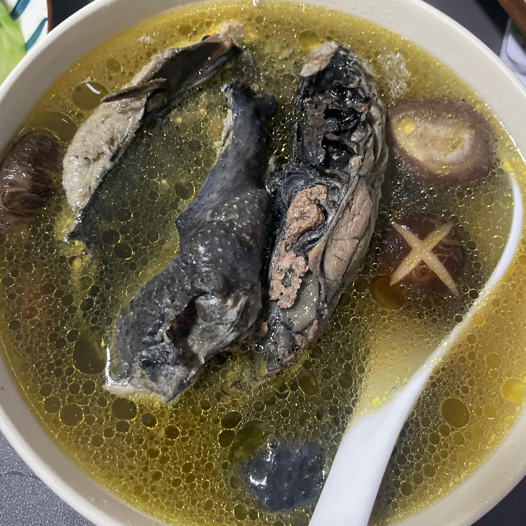 「家庭版」乌骨鸡汤💯