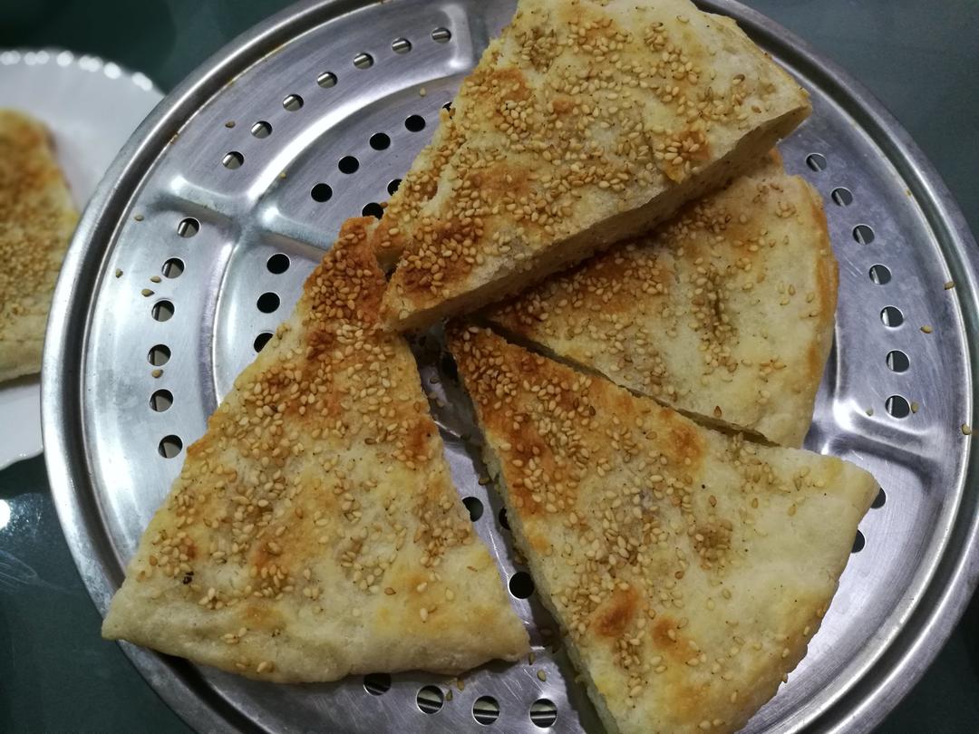 椒盐发面饼 Sesame Pancake