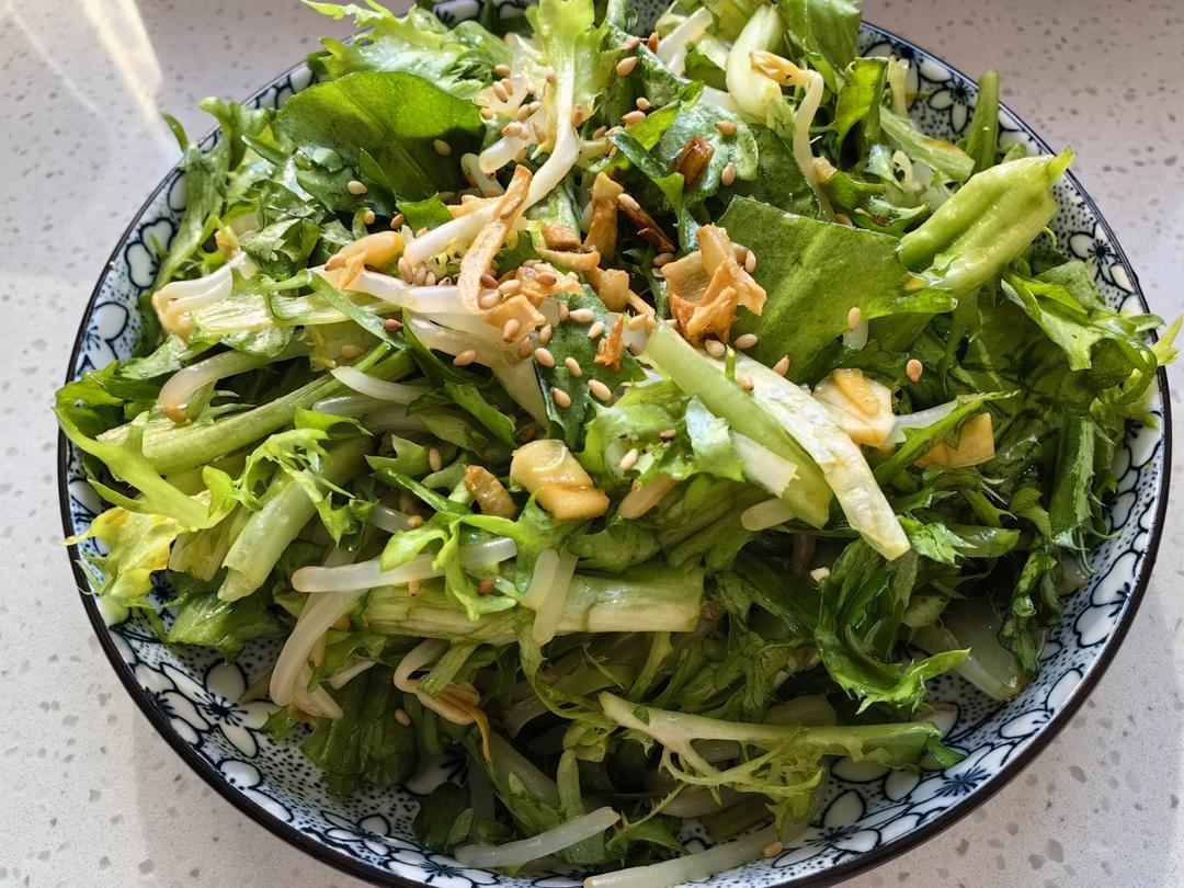 年夜饭必做的一道凉菜凉拌苦菊