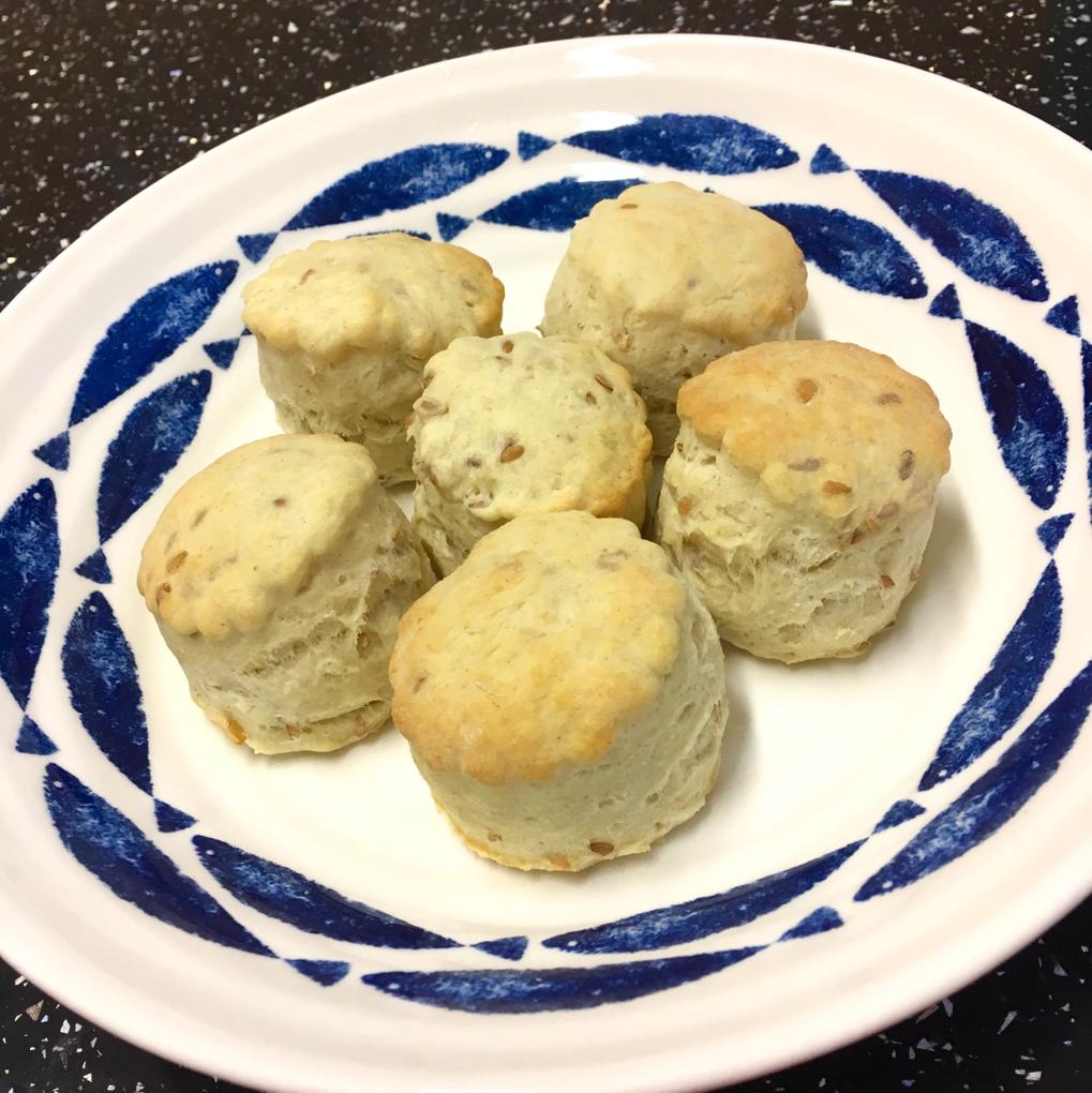 朴素的椰子油咸司康<Coconut Oil Biscuits>