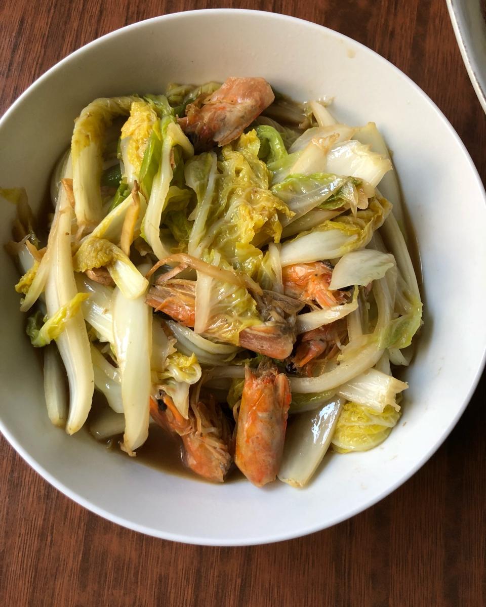虾油白菜