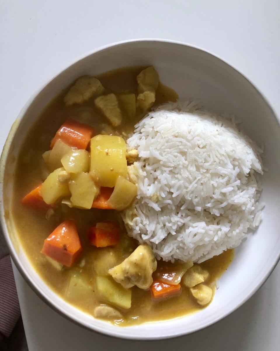 咖喱鸡饭