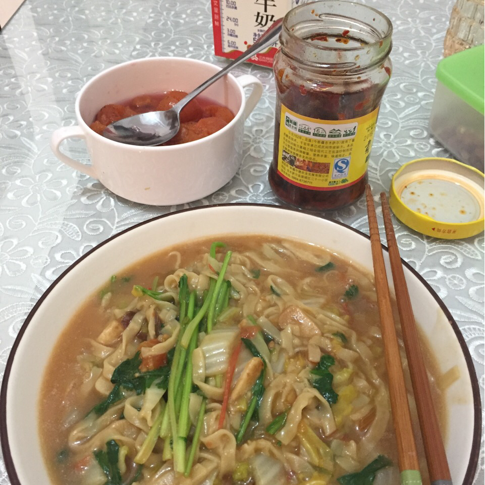 炝锅面