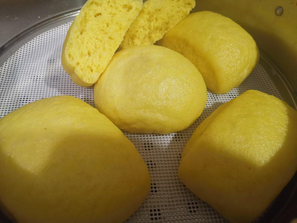 奶香玉米面馒头（一次发酵）