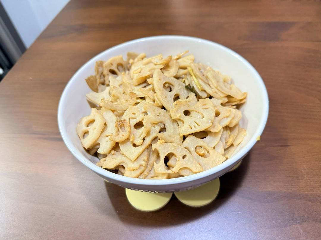 最简单味道惊艳的糖醋藕片