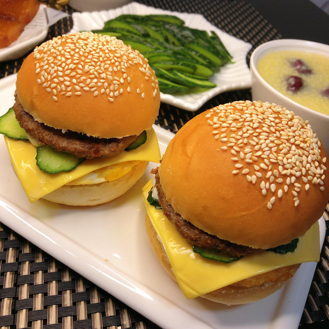 汉堡（基础汉堡胚做法）