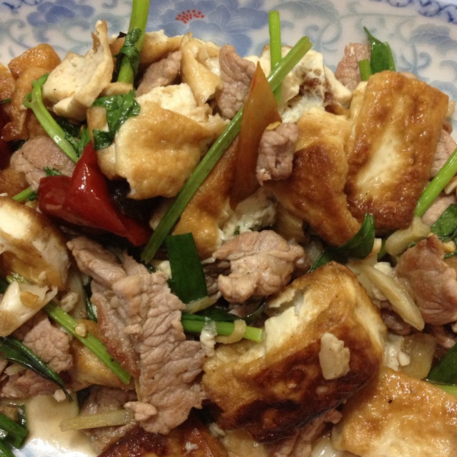 香煎豆腐