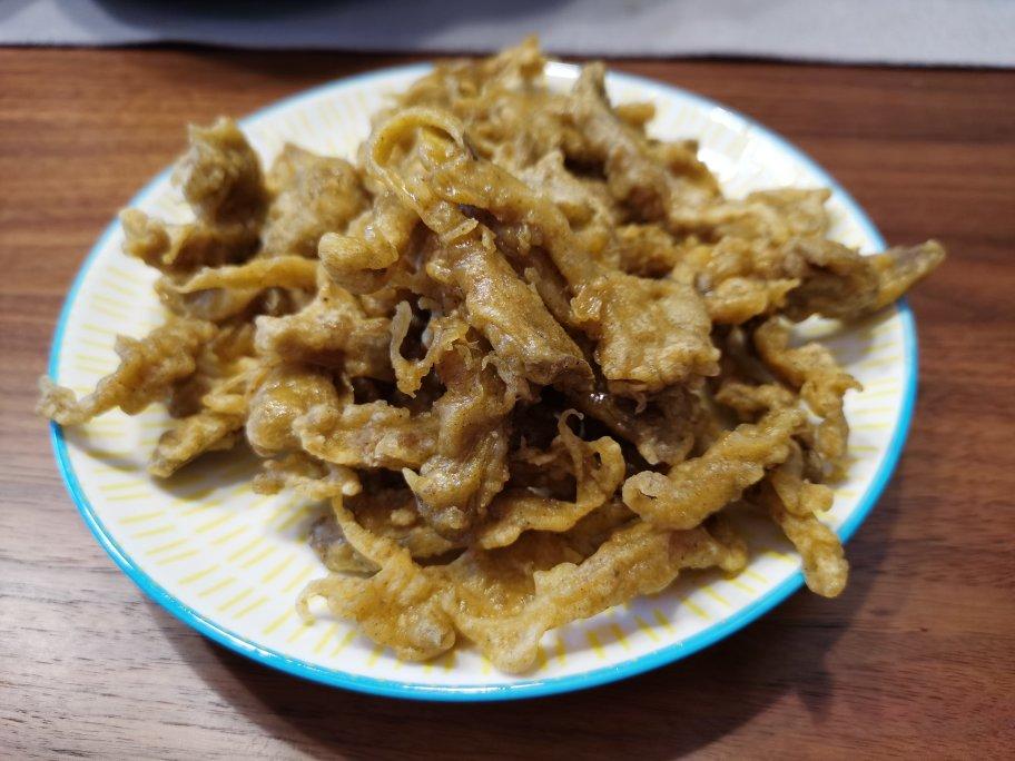 干炸蘑菇的做法，大人小孩都喜欢