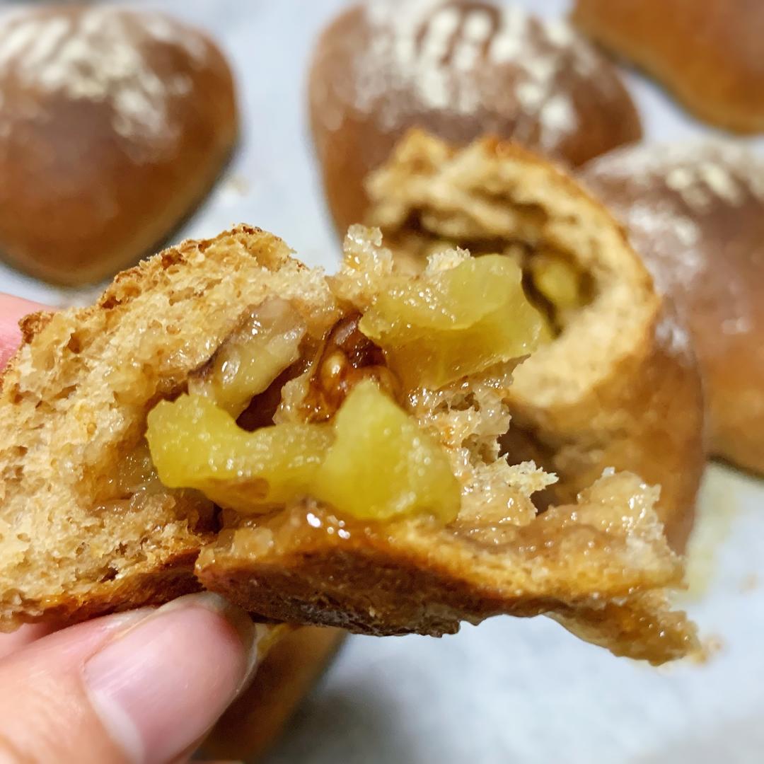 苹果核桃面包——北鼎烤箱食谱